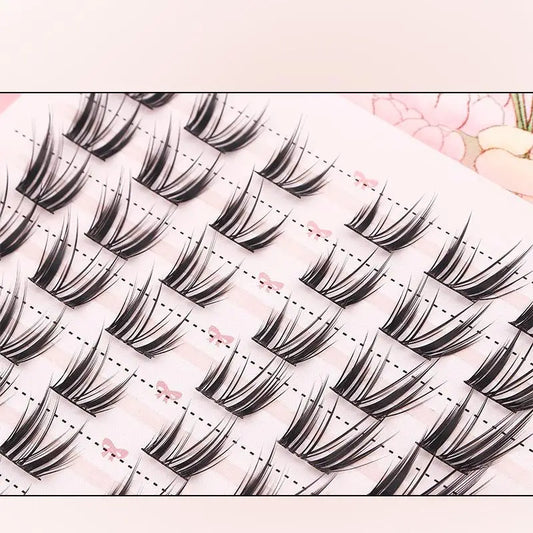 10 Rows Individual Eyelashes 8-13mm Cluster Lashes Natural Anime False Kake Eyelashes Extension Makeup Tools