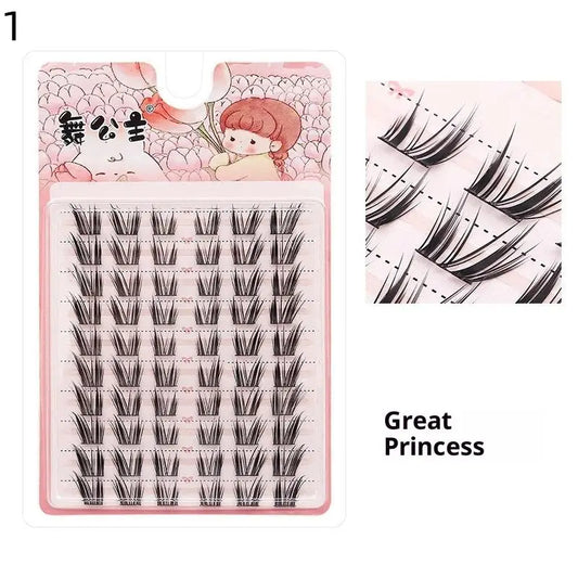 10 Rows Individual Eyelashes 8-13mm Cluster Lashes Natural Anime False Kake Eyelashes Extension Makeup Tools